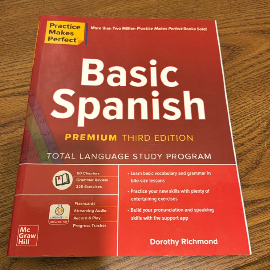 Practice Makes Perfect: Basic Spanish, Premium Third Edition