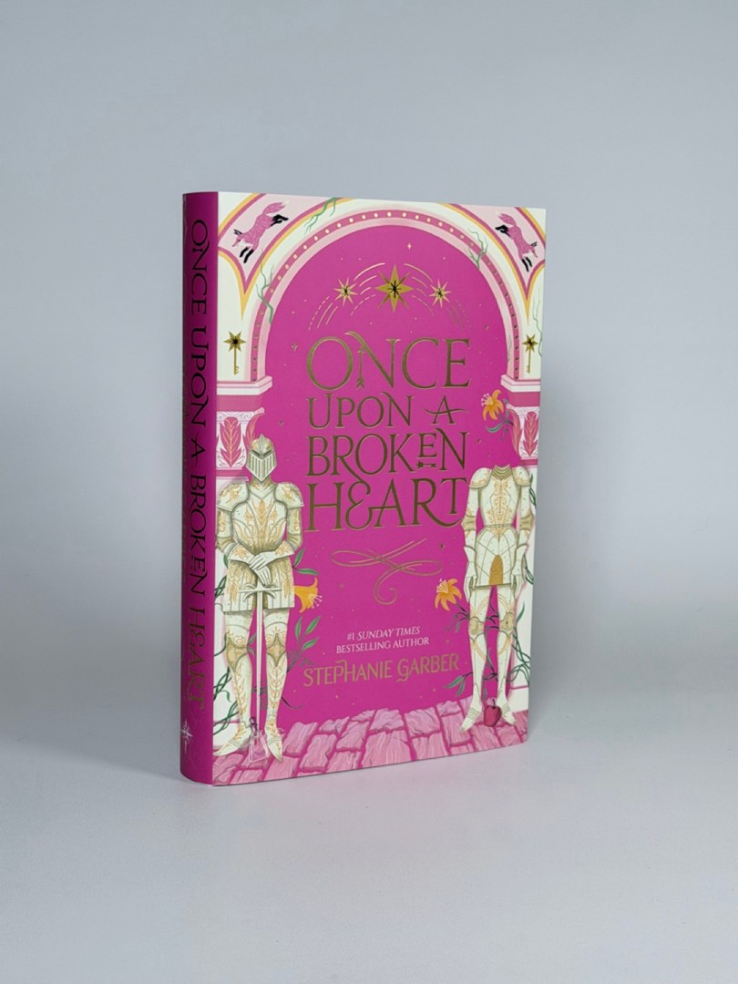 New UK Hardcover Once Upon a Broken Heart (Limited Release Color)