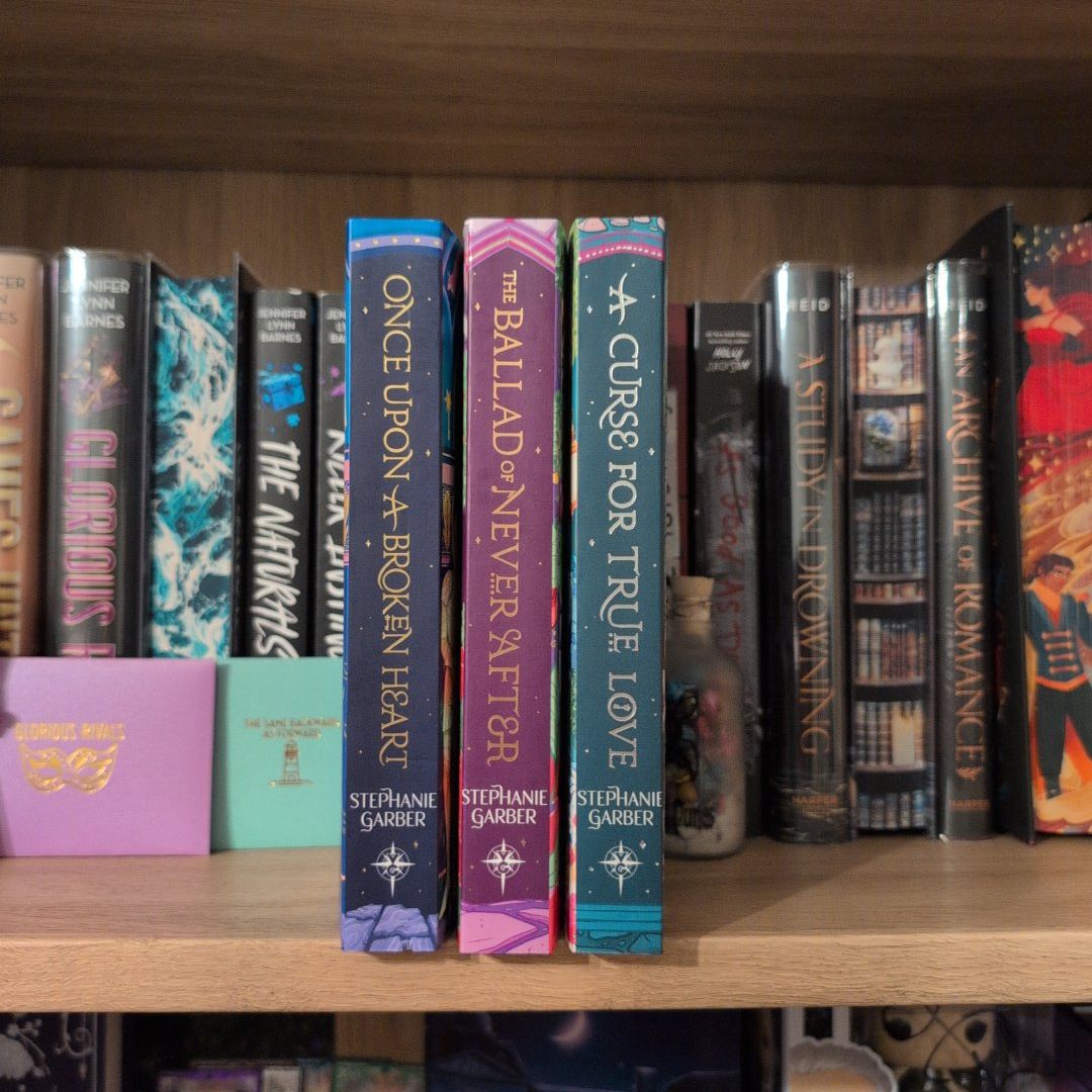 Stephanie Garber Once Upon a Broken Heart Series 3 Books Collection Set (Once Upon A Broken Heart, The Ballad of Never After, A Curse For True Love)