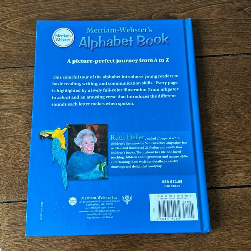 Merriam-Webster's Alphabet Book