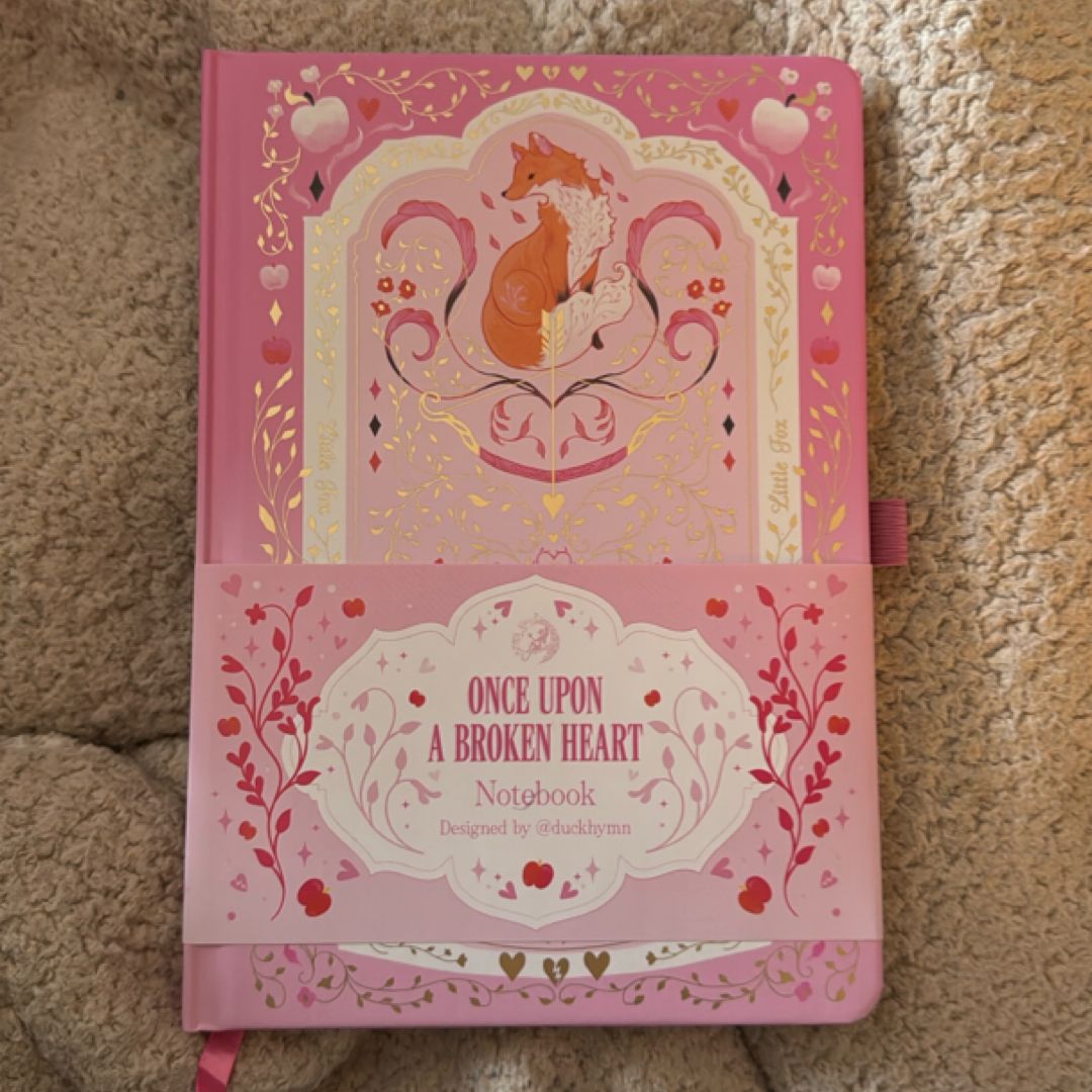 Once Upon a Broken Heart Notebook