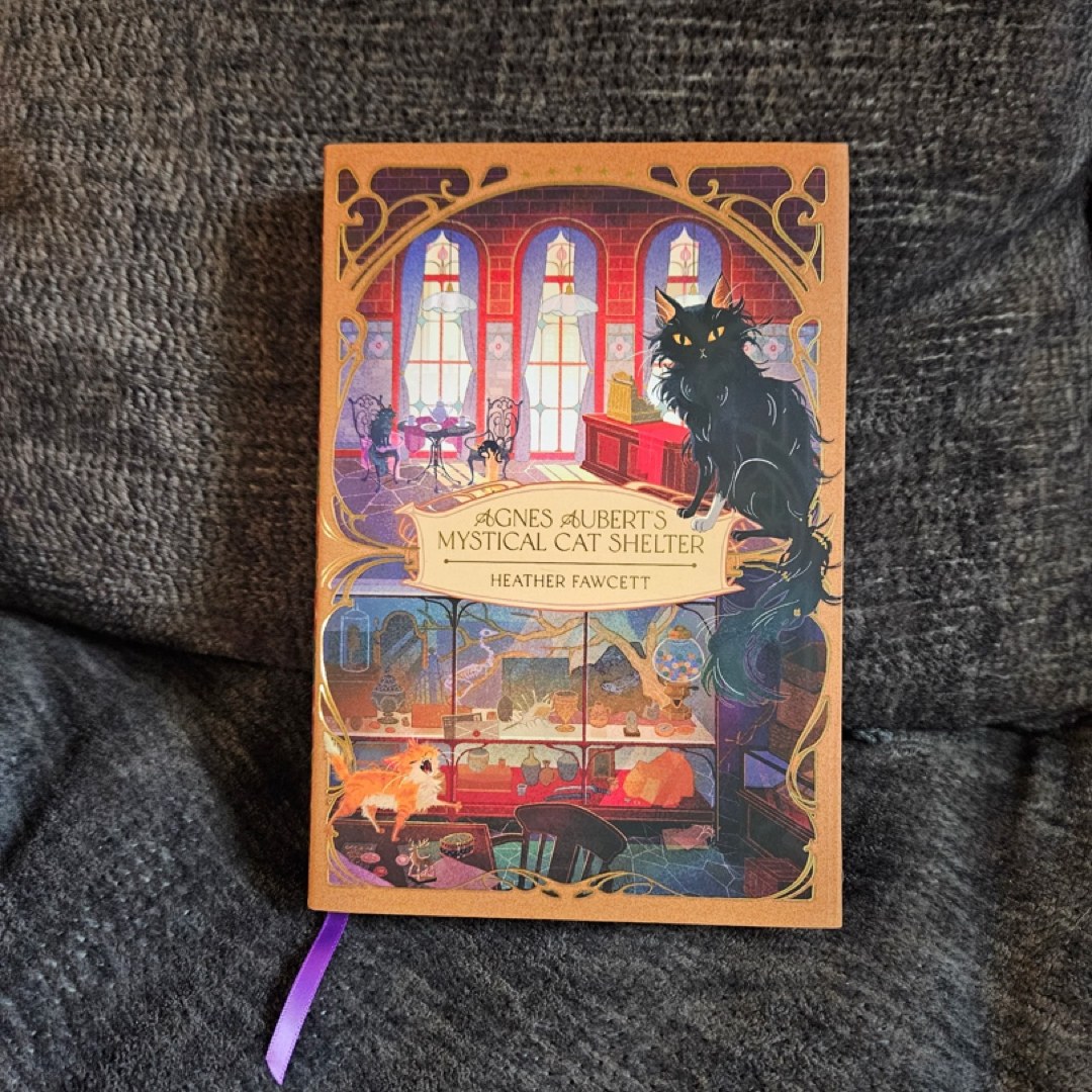 Agnes Aubert's Mystical Cat Shelter (SIGNED OWLCRATE edition) SEE DESCRIPTION