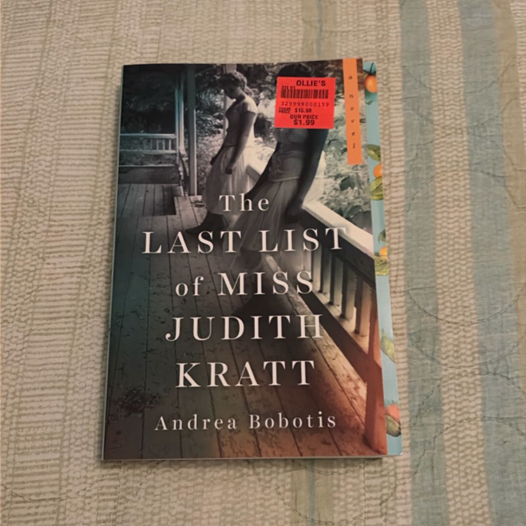 The Last List of Miss Judith Kratt