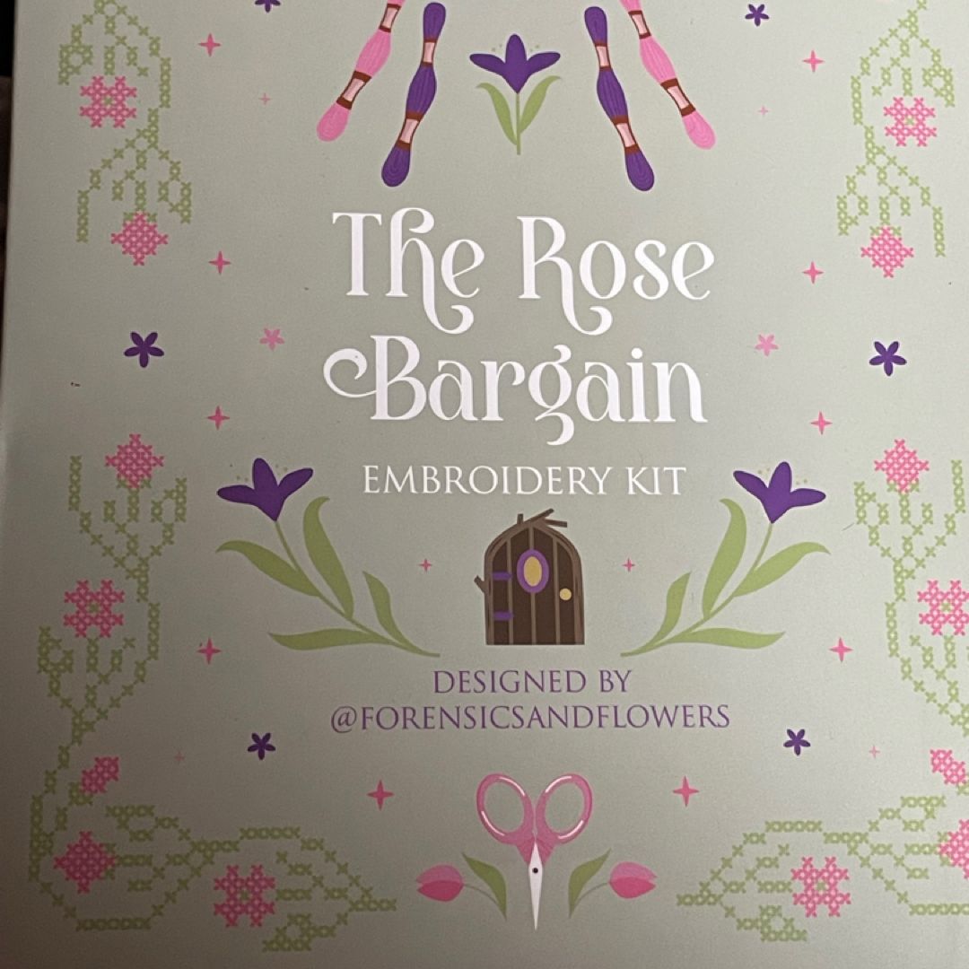 Fairyloot Rose Bargain Embroidery Kit