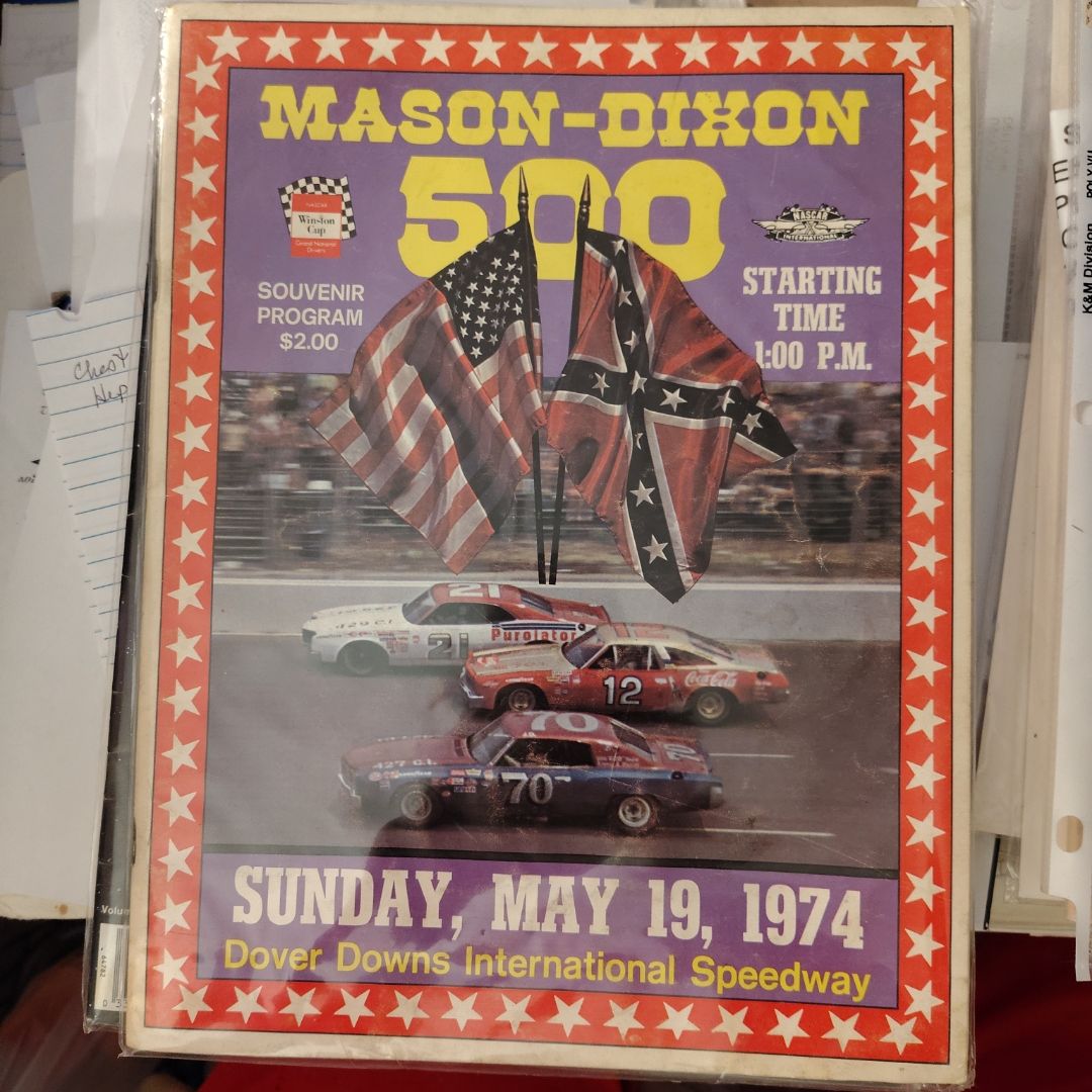 Nascar Mason-Dixon 500 Souvenir Program May 19 1974