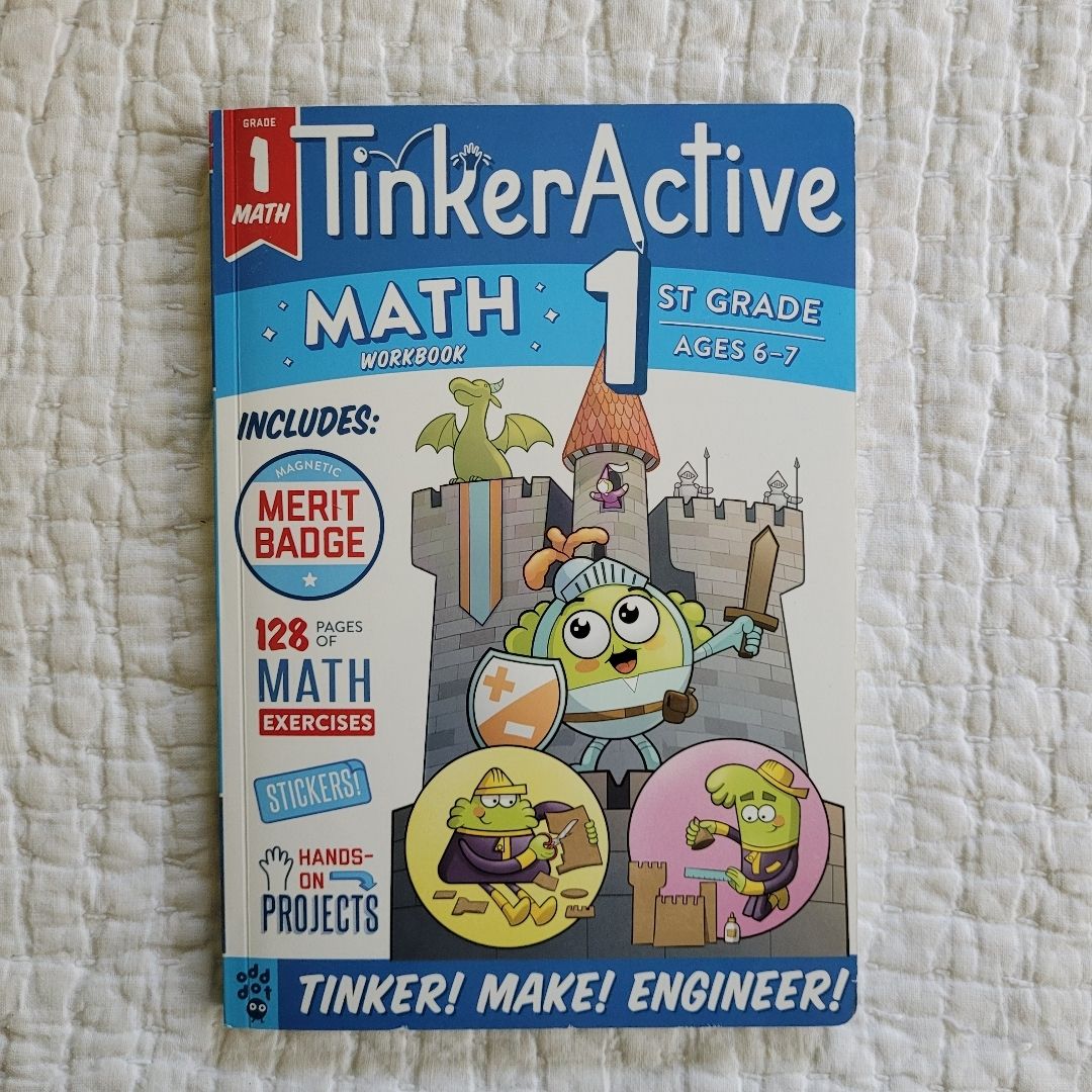 TinkerActive Workbooks: 1st Grade Math