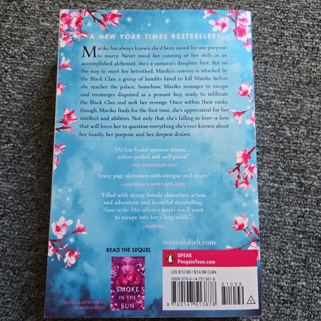 Flame in the Mist with signed book plate!