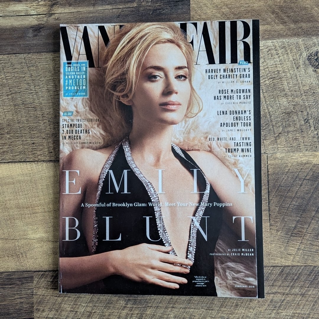 Vanity Fair February 2018 - Emily Blunt Cover