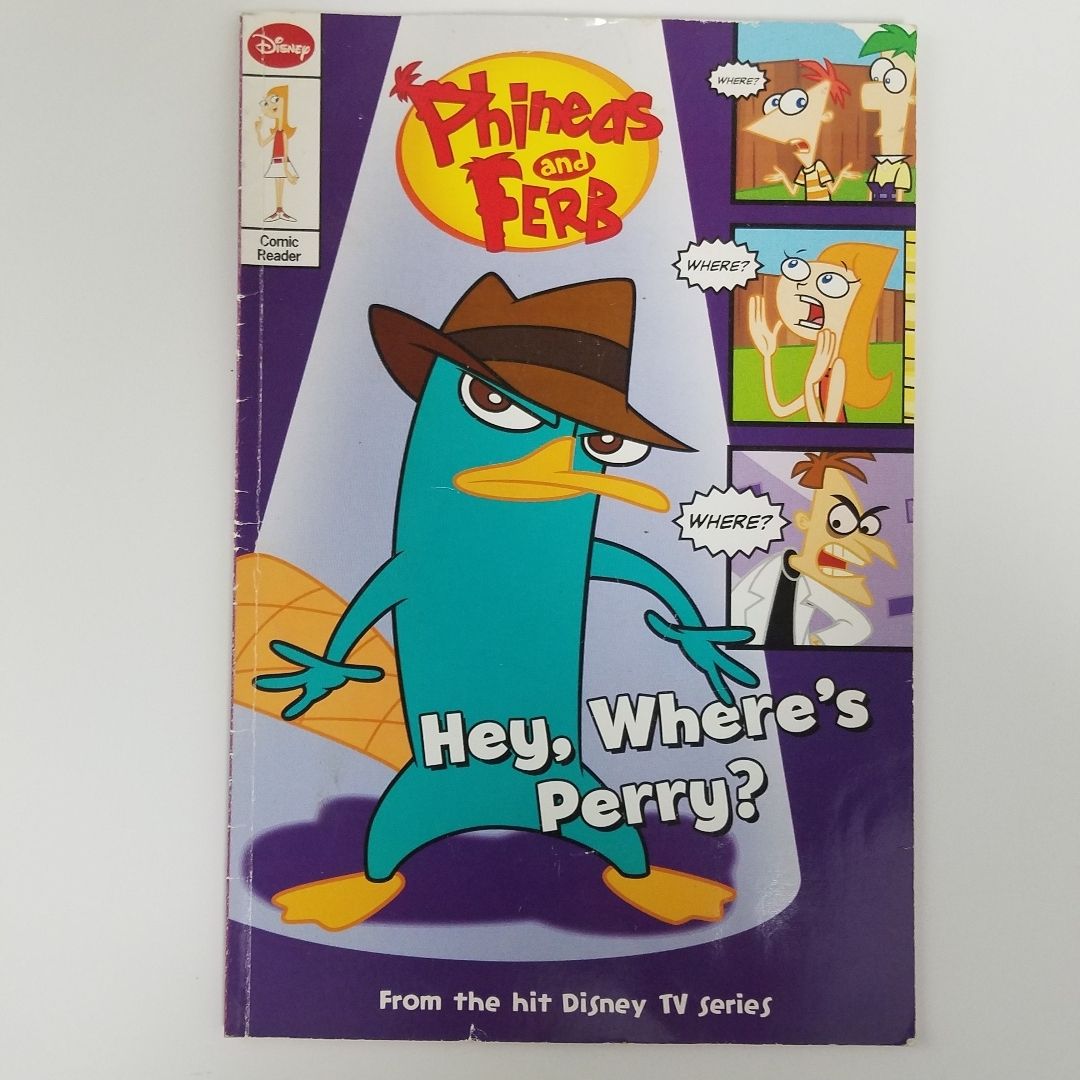 Phineas and Ferb Comic Reader Hey, Where's Perry?