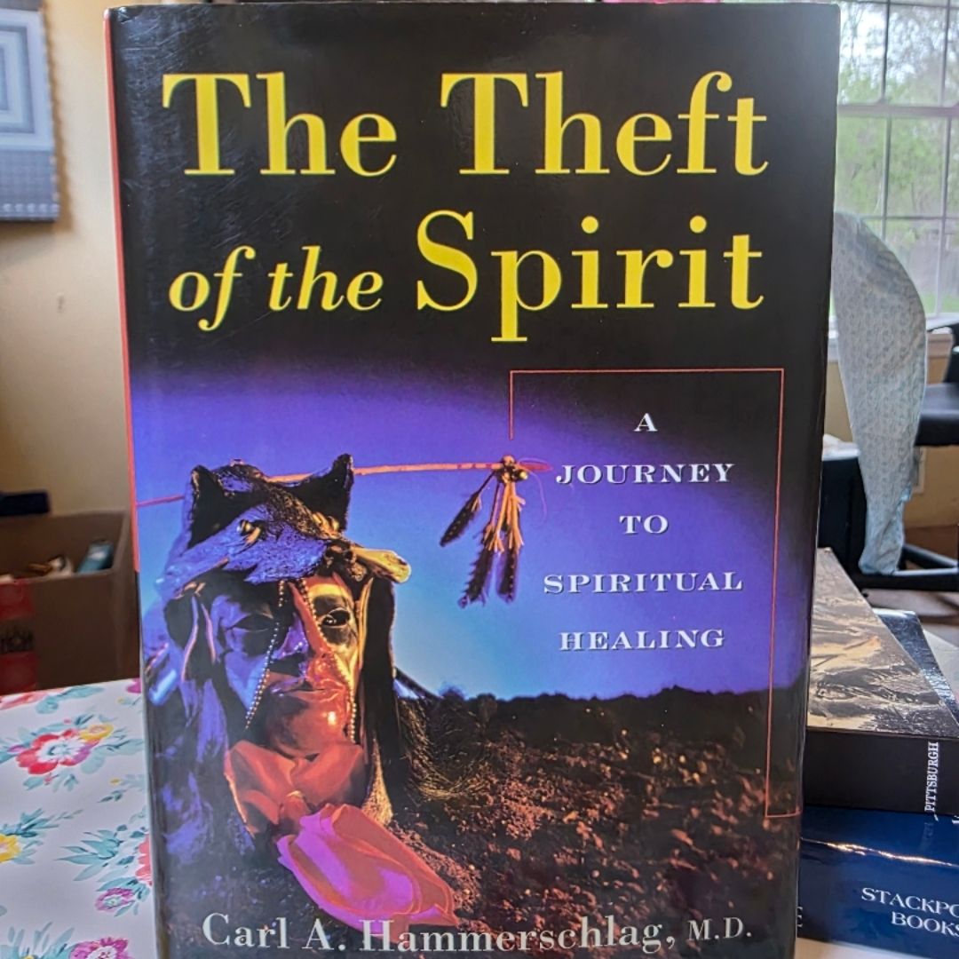 *Vintage 1993, First Edition, Third Printing* The Theft of The Spirit-The Journey to Spiritual Healing With Native Americans 