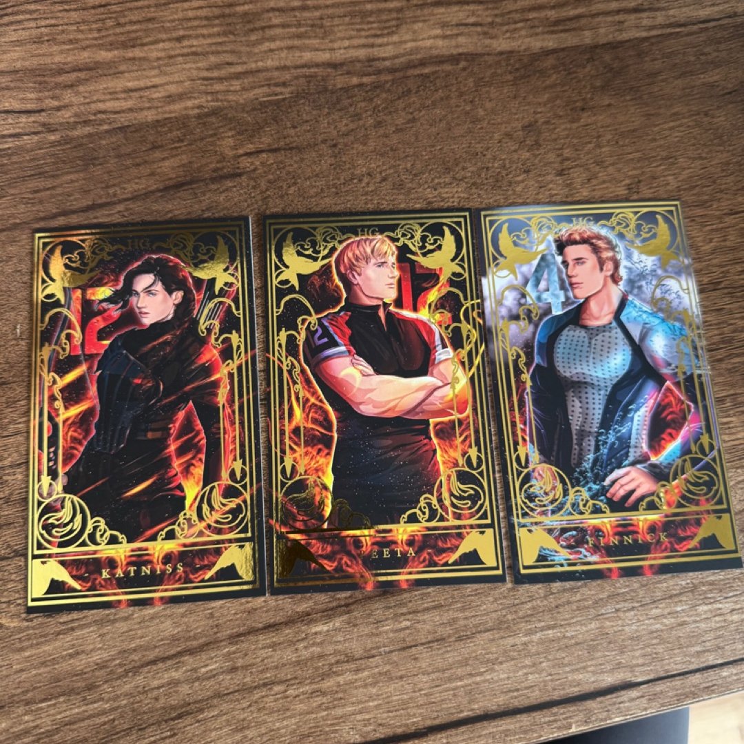 The Hunger Games (Suzanne Collins) Jemlin C Tarot Card 