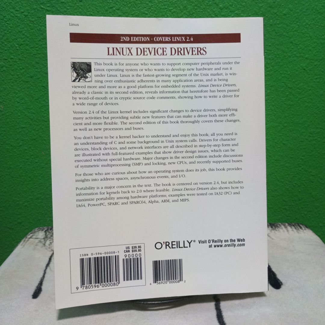 Linux Device Drivers by Alessandro Rubini, Jonathan Corbet