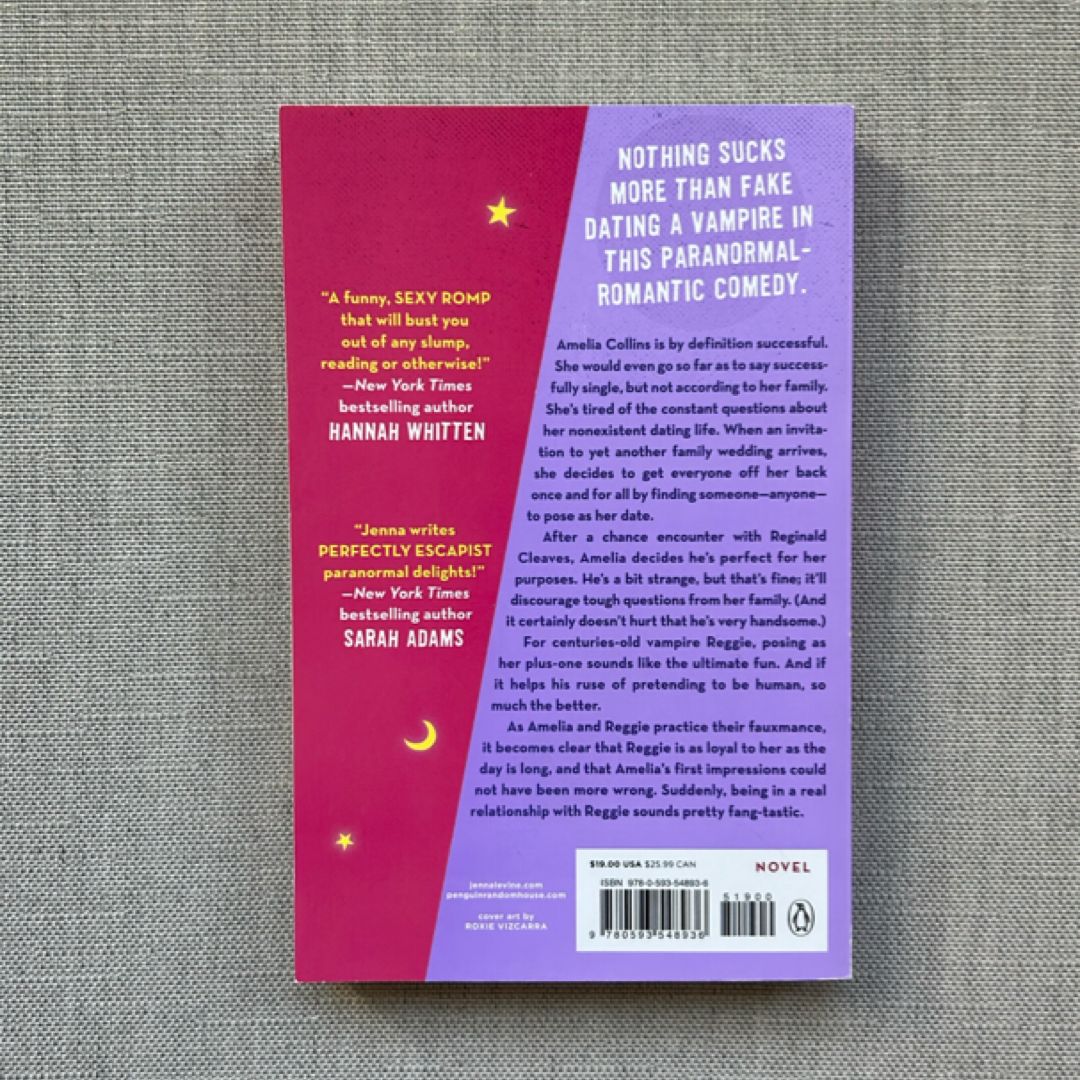 My Vampire Plus-One by Jenna Levine, Paperback | Pangobooks