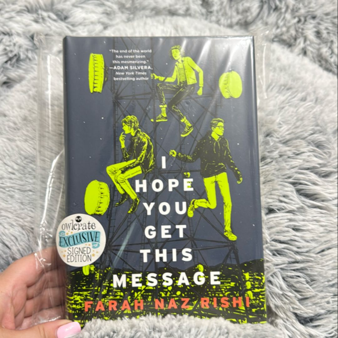 I hope you get this message