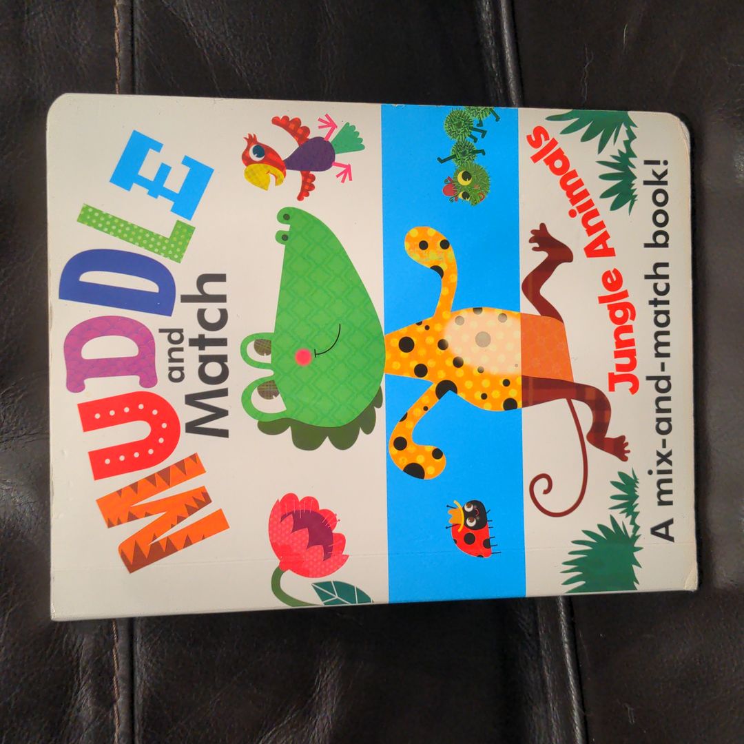 Muddle and Match Jungle Animals by Stephanie Hinton