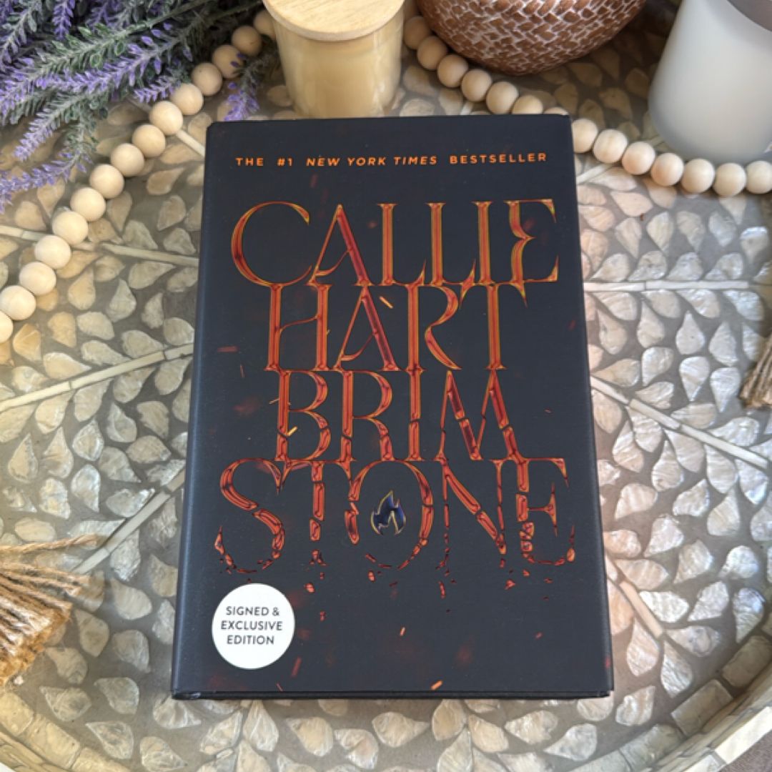 Brimstone Deluxe signed Waterstones