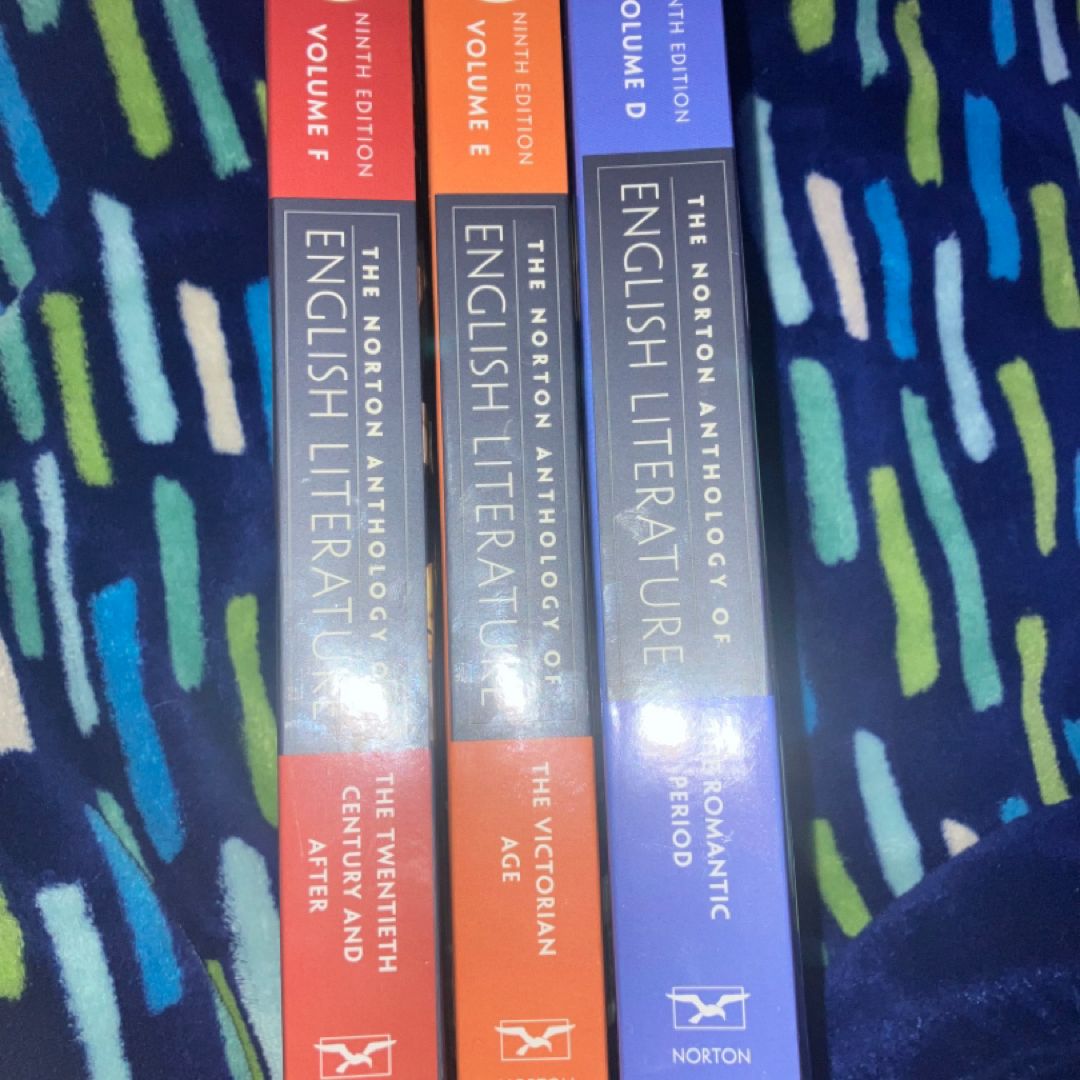 The Norton Anthology of English Literature, Volume D, E, F