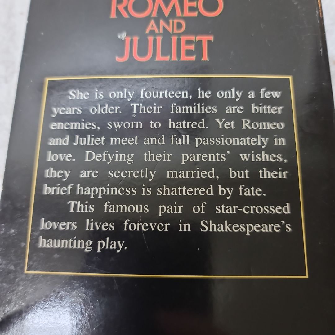 The Tragedy of Romeo and Juliet