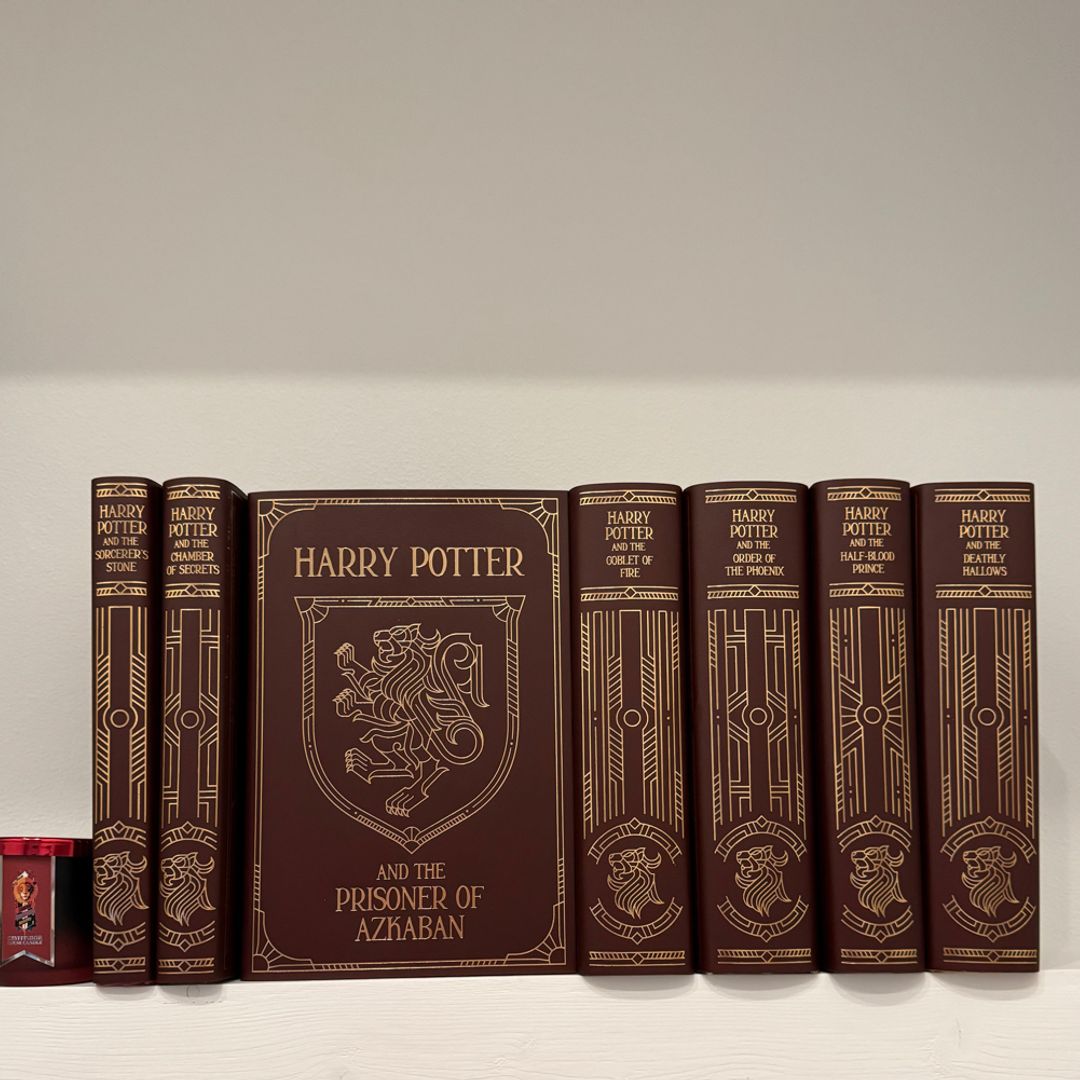 Complete Harry Potter Series-Gryffindor