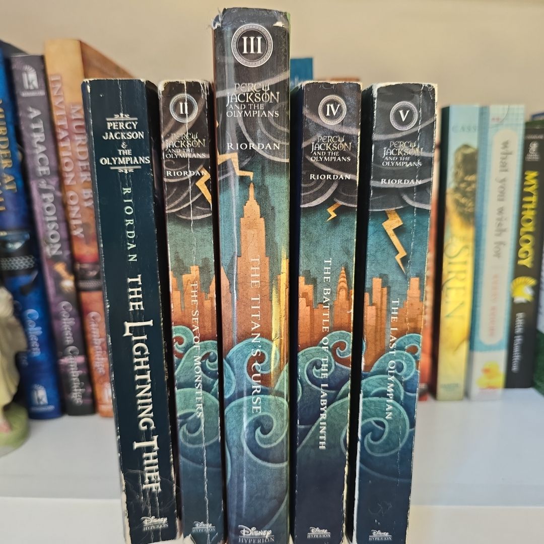 Percy Jackson & the Olympians Books 1-5 *bundle*