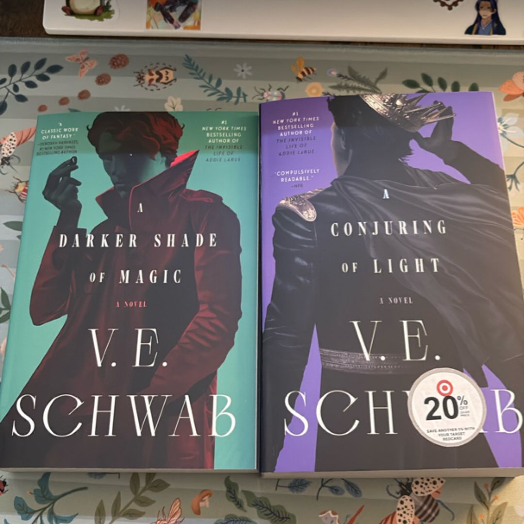 A Darker Shade of Magic Book 1 & 3 A Conjuring of Light