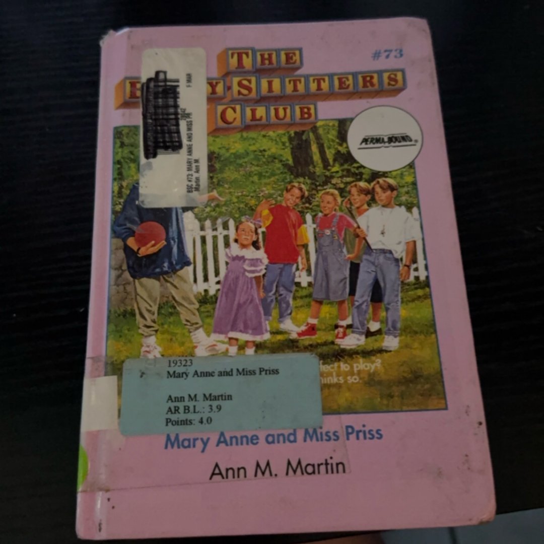 Mary Anne and Miss Priss