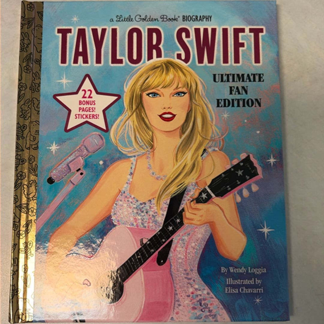 Taylor Swift Ultimate Fan Edition Little Golden Book Biography