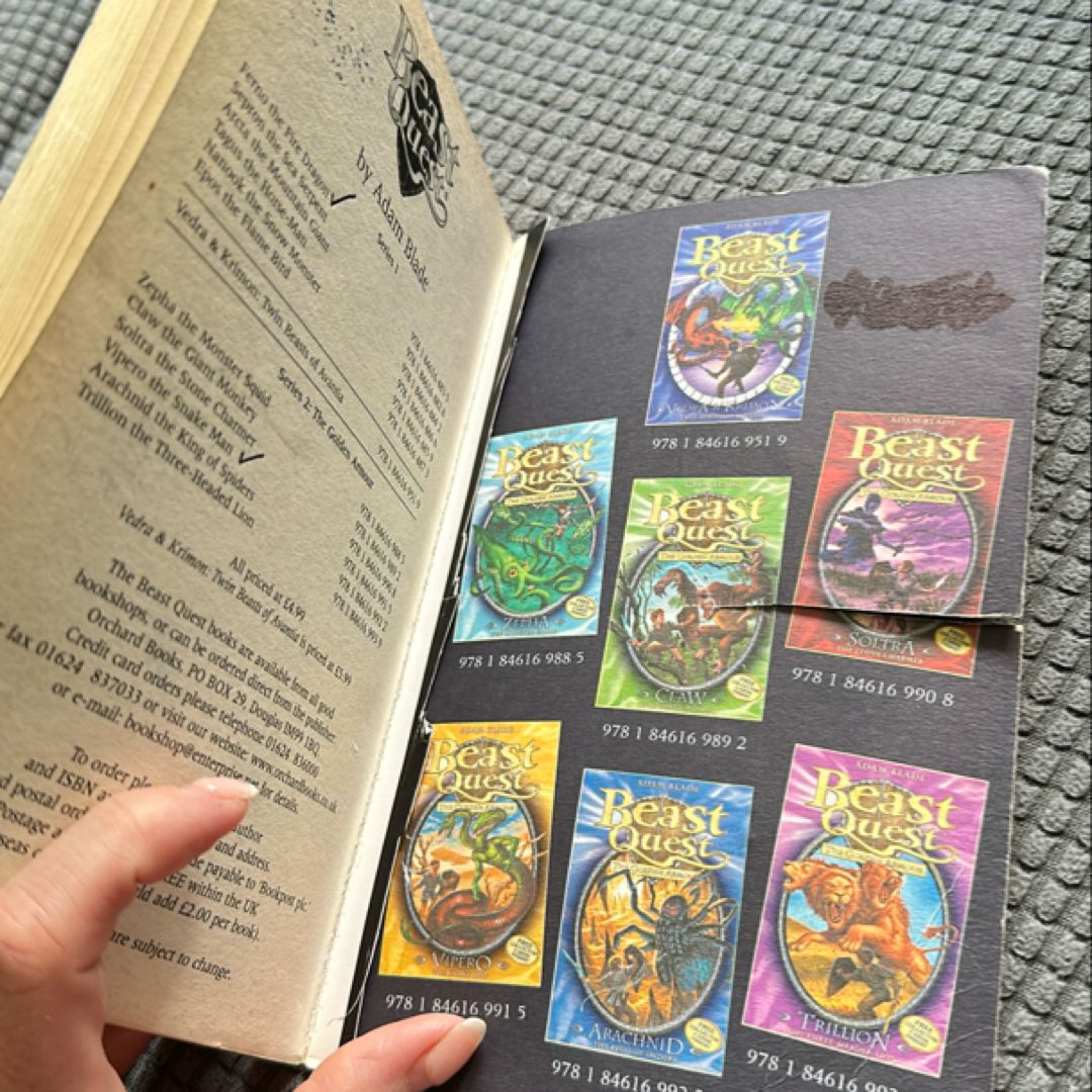 Beast Quest #10: The Golden Armour