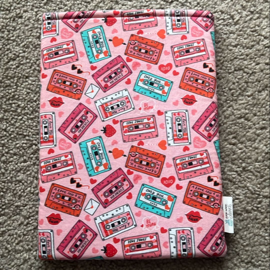 Love Mix Cassette Tape Book Sleeve