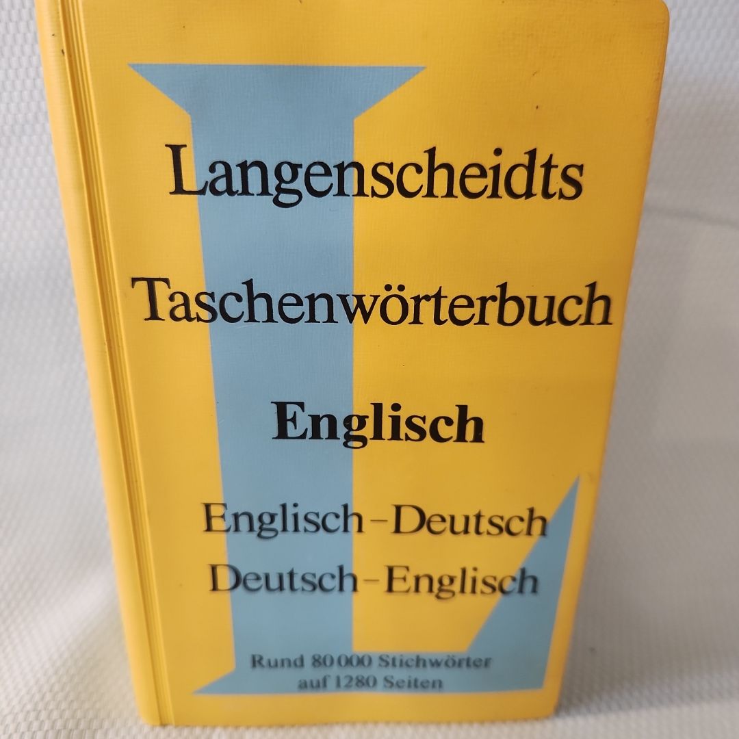 Langenscheidt's pocket dictionary of the English and German languages
