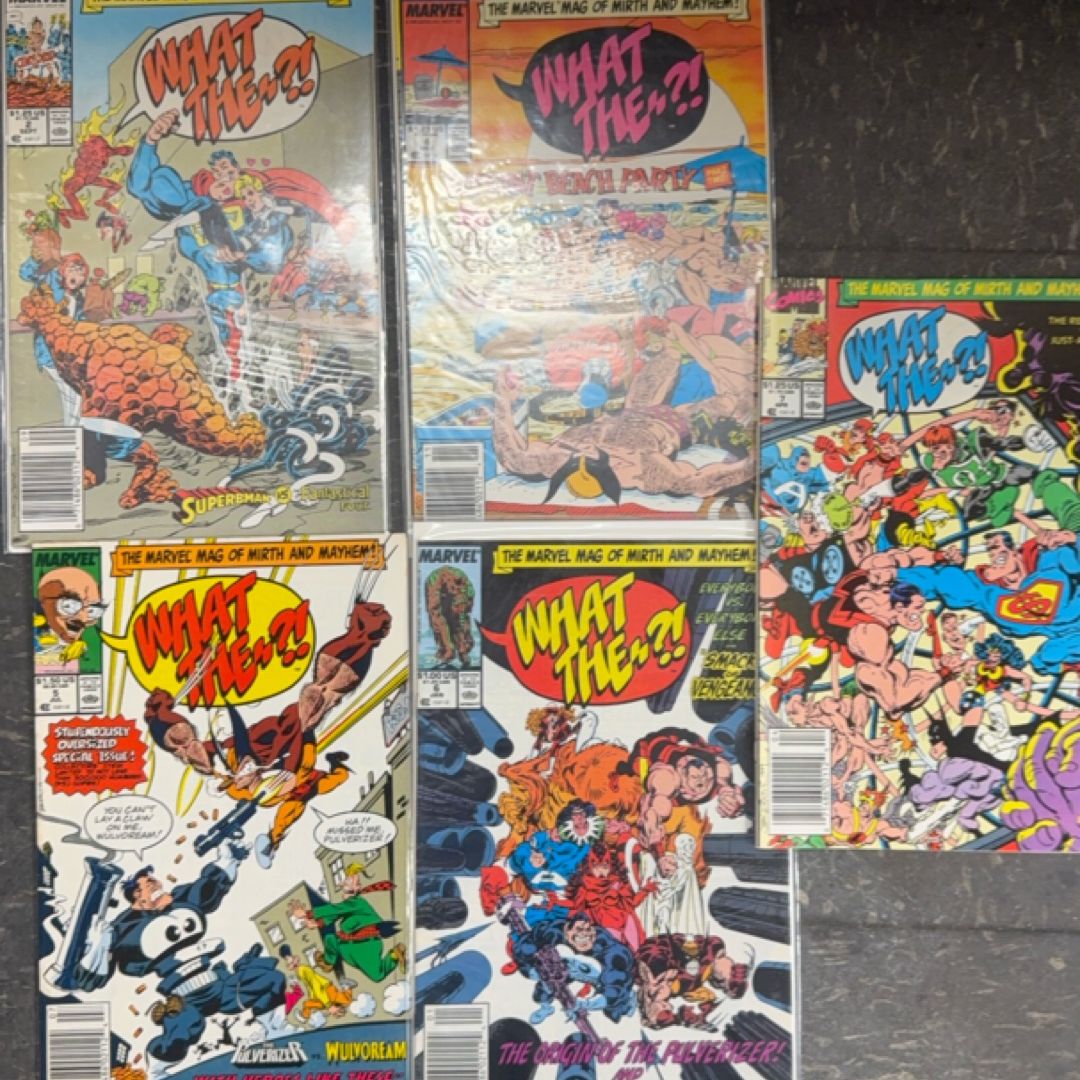 Marvel’s What The ?! #2, 4,5,6,7 