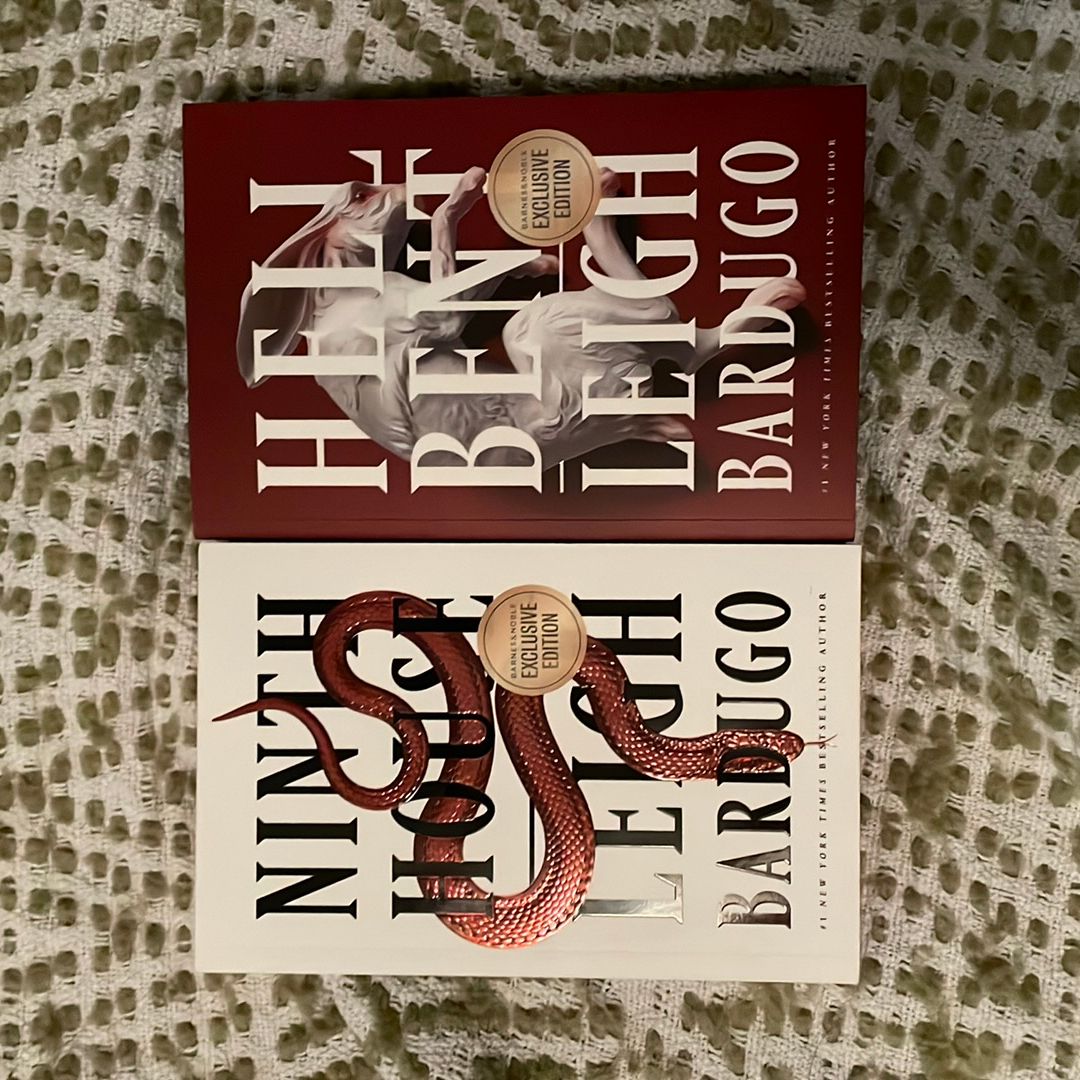 Ninth House and Hell Bent by Leigh Bardugo - Special Edition Bundle with Sprayed Edges