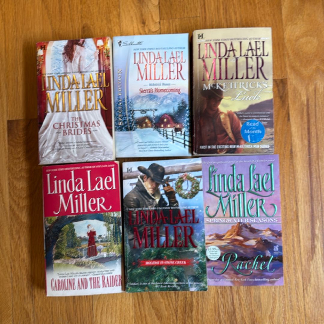 Lot of 6 paperback books by author Linda Leal Miller
