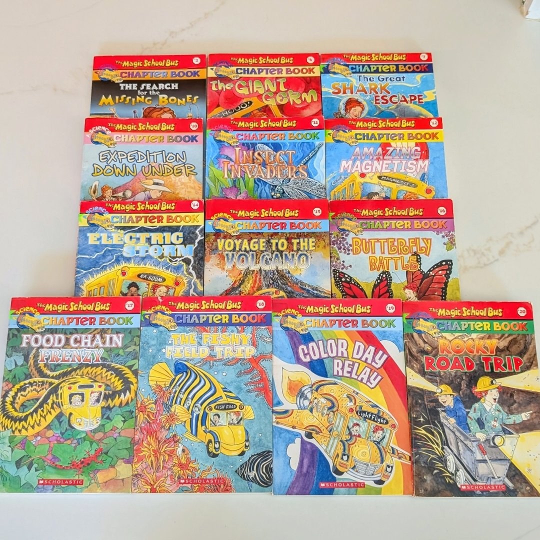 The Magic School Bus Chapter Book Bundle of 13 Books