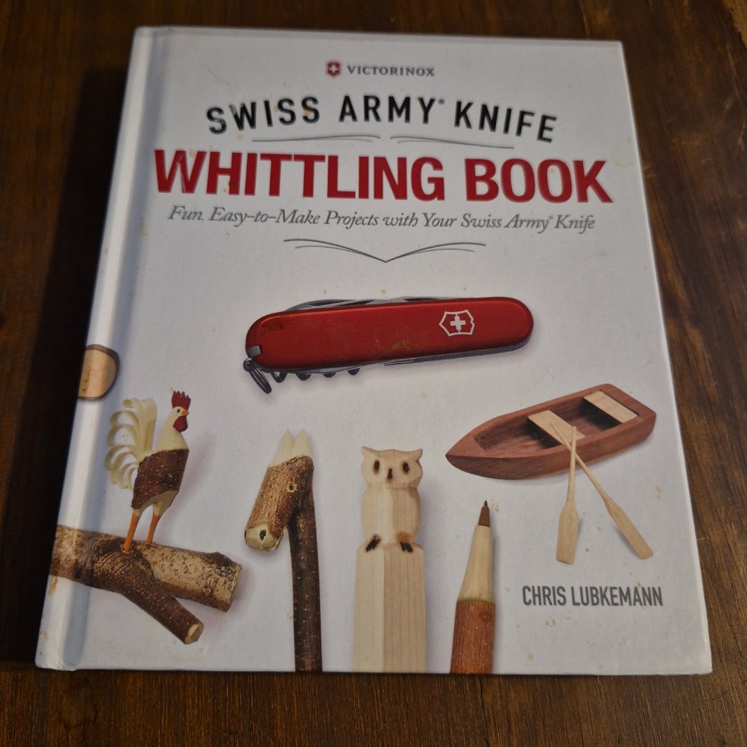 Victorinox Swiss Army Knife Whittling Book, Gift Edition