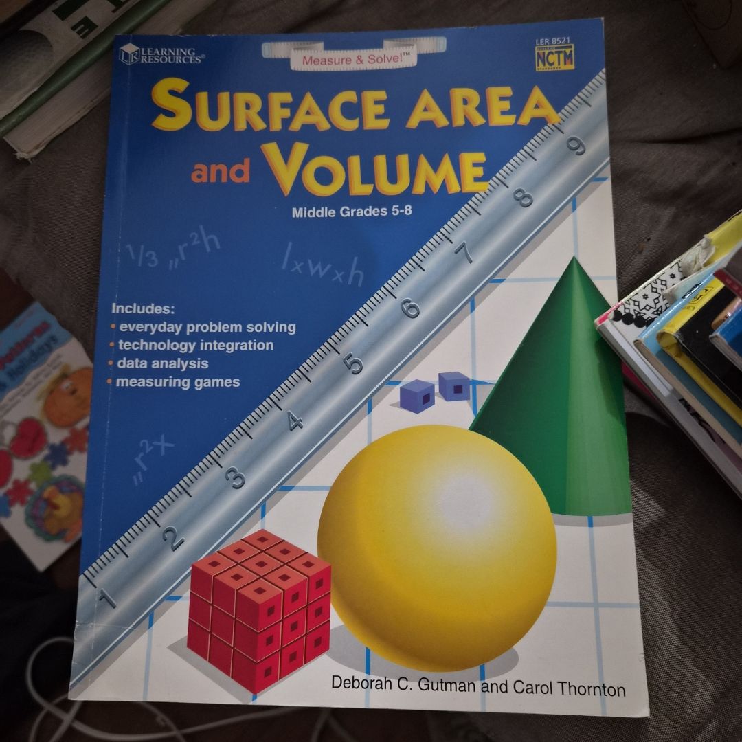 Measure and Solve Surface Area and Volume by Deborah C. Gutman ...
