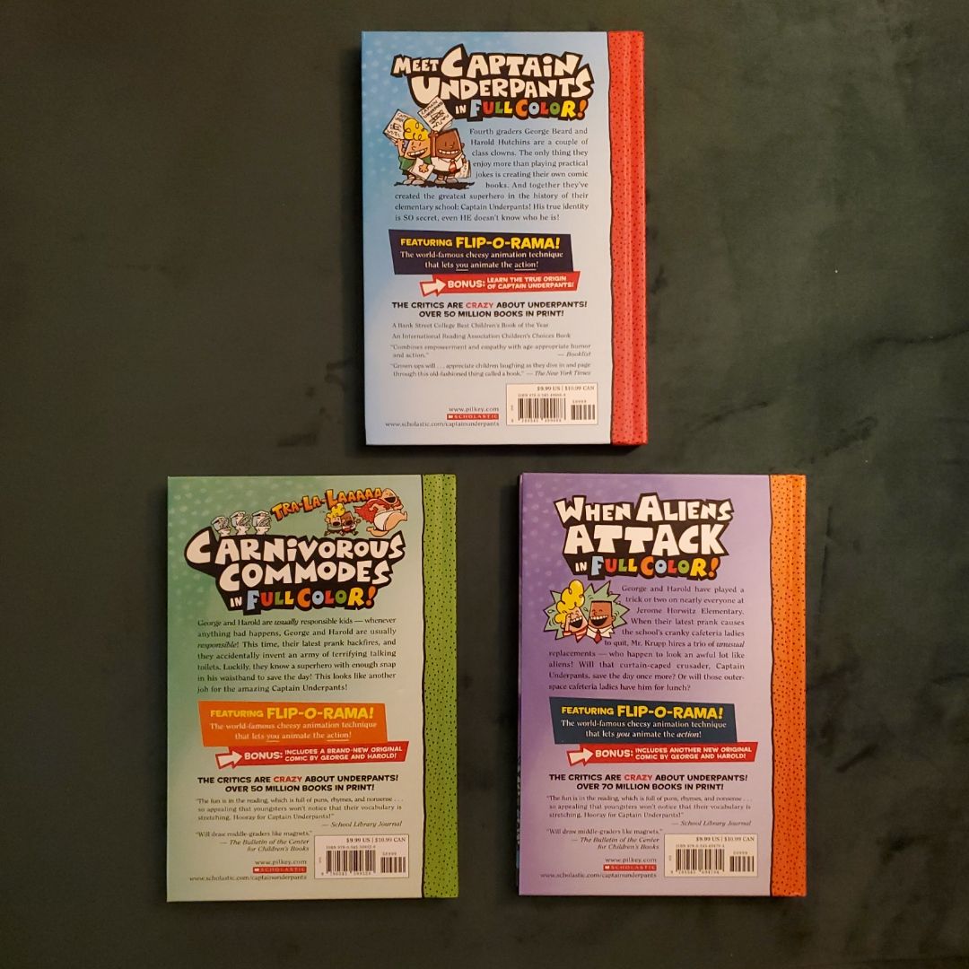 The Captain Underpants Color Collection