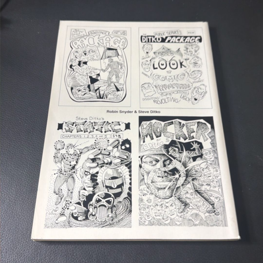 Steve Ditko Bundle (The Mocker, Steve Ditkos 160 page package, The ...