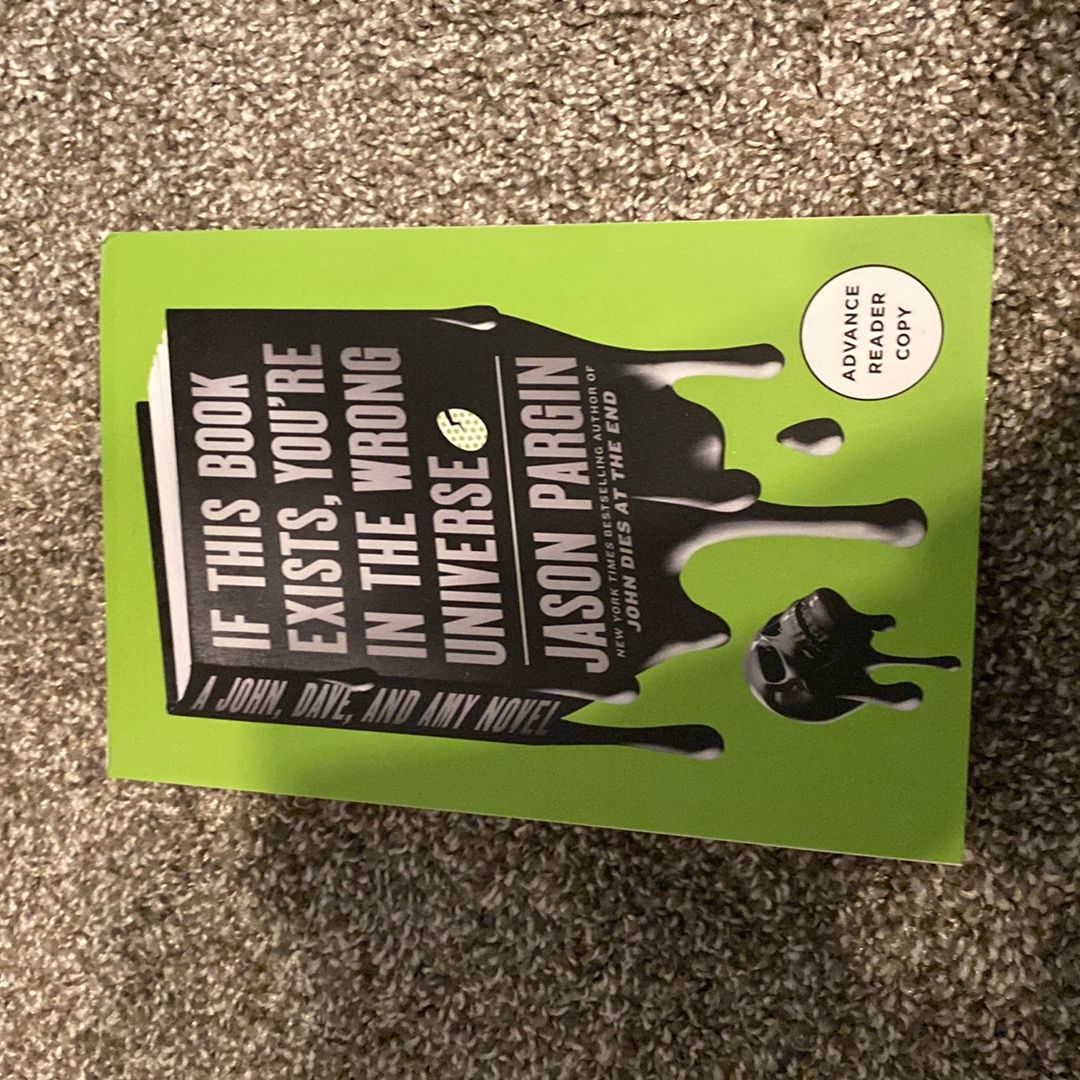 If This Book Exists, You're in the Wrong Universe