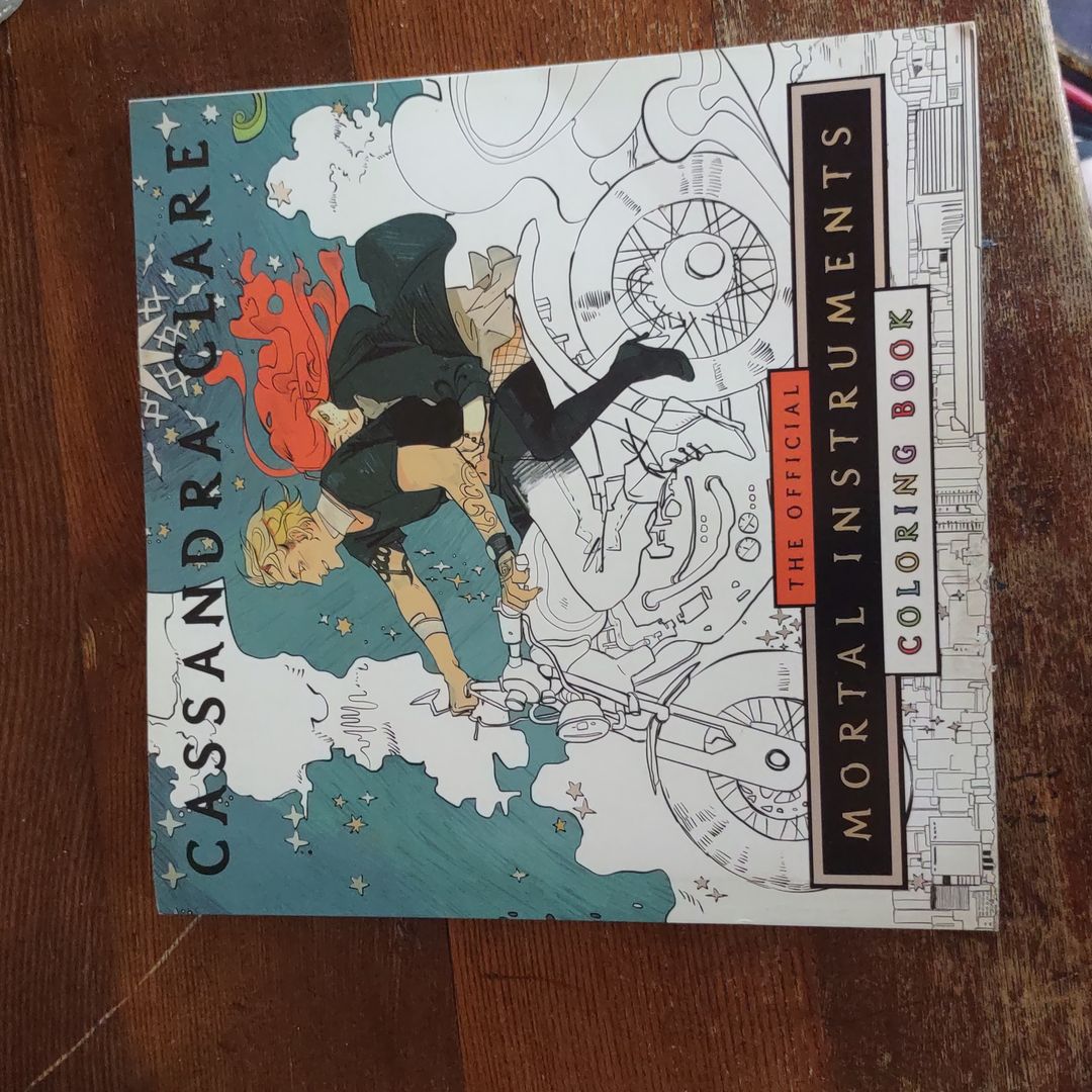 The Official Mortal Instruments Coloring Book