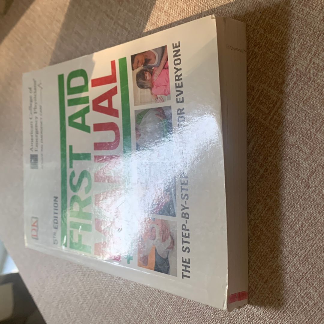 ACEP First Aid Manual 5th Edition by DK