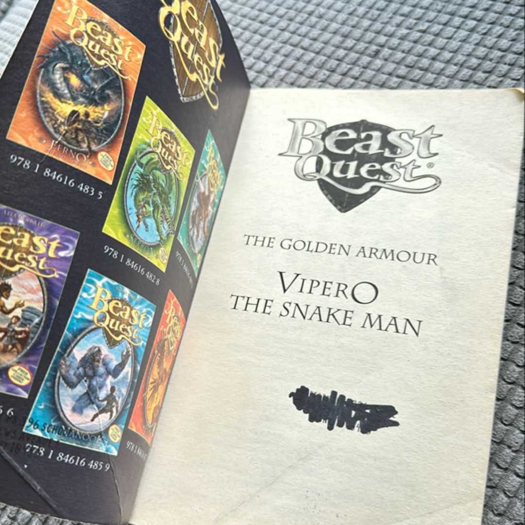 Beast Quest #10: The Golden Armour