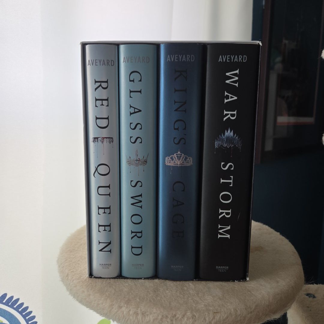 Red Queen 4-Book Hardcover Box Set