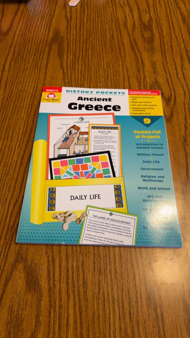 Hist Pocket Ancient Greece Grade 4-6+