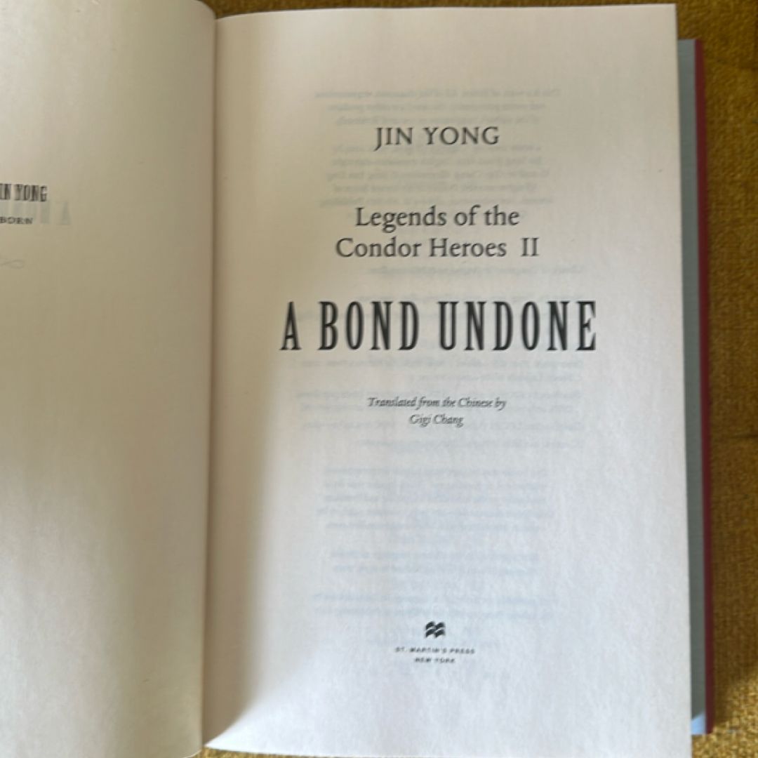 A Bond Undone