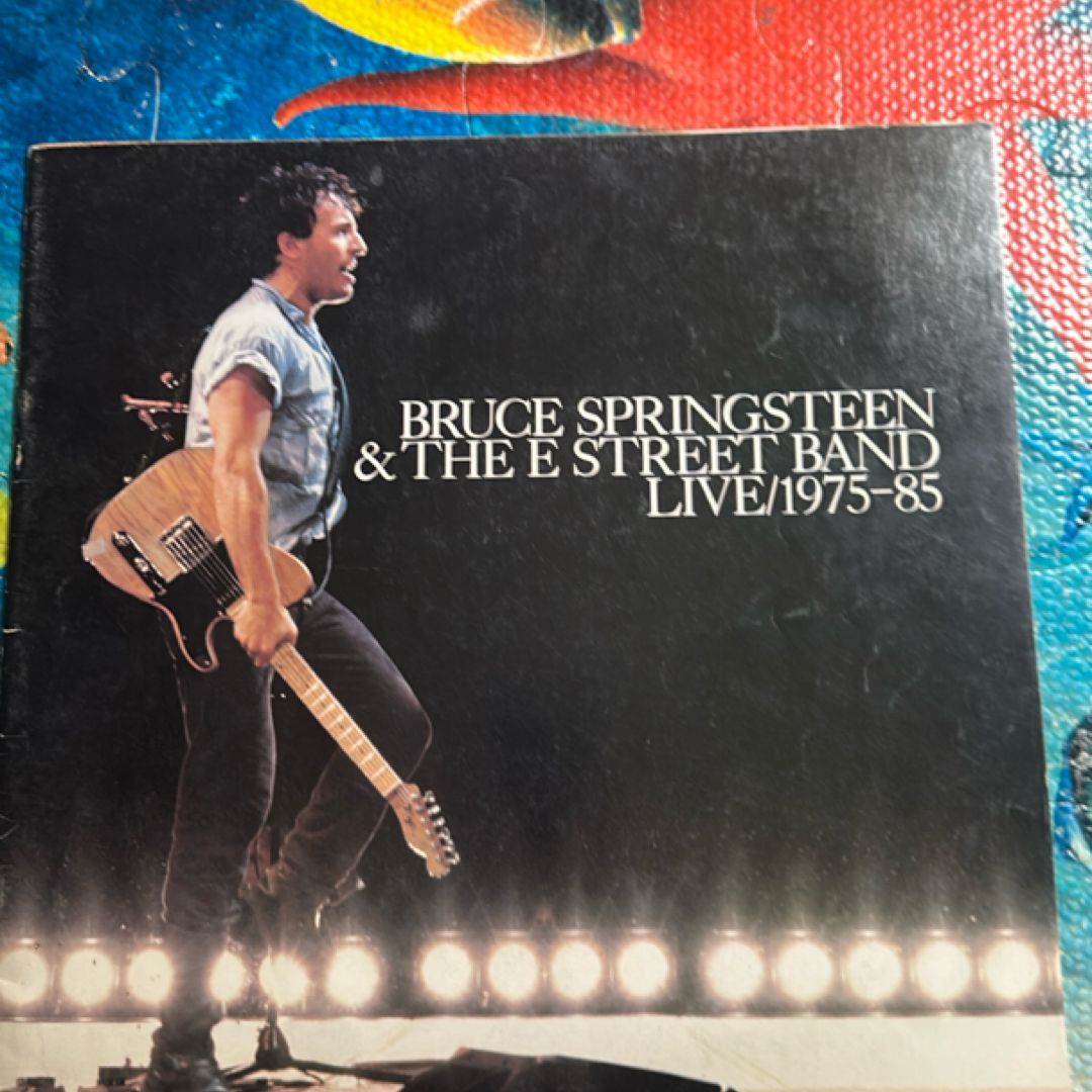 Bruce Springsteen & The E Street Band LIVE/1975-85 - *PICTURE LYRIC BOOK ONLY*