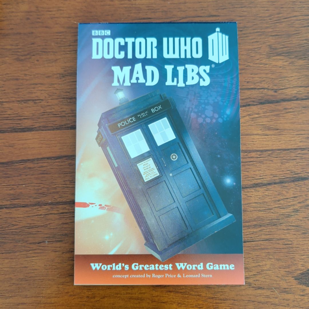 Doctor Who Mad Libs