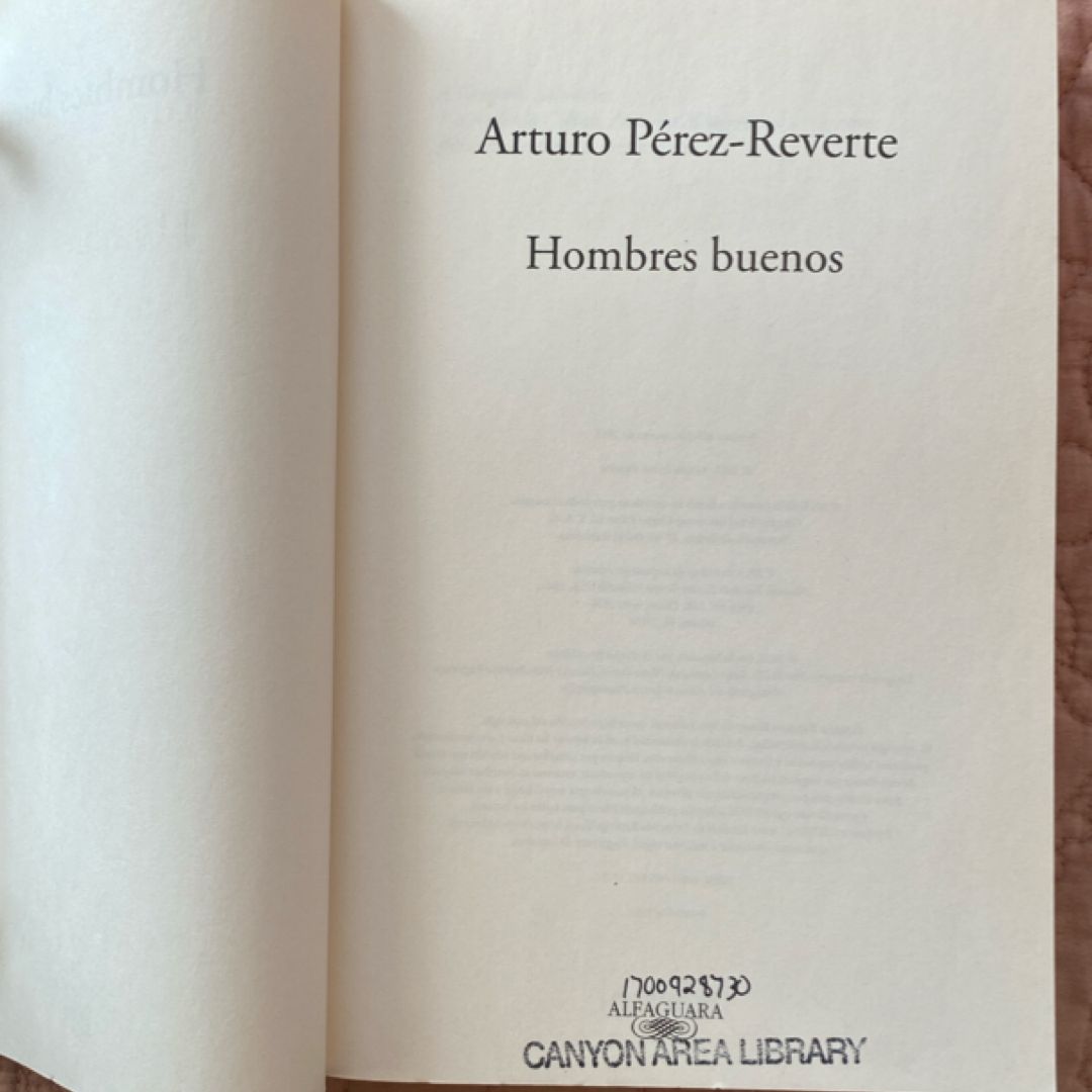 Hombres Buenos / Good Men