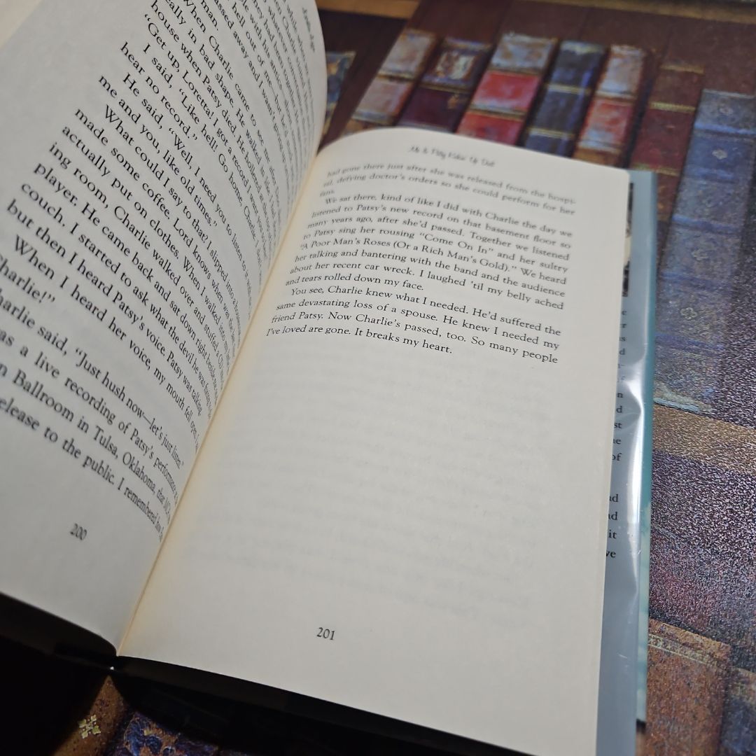 Me and Patsy Kickin' up Dust