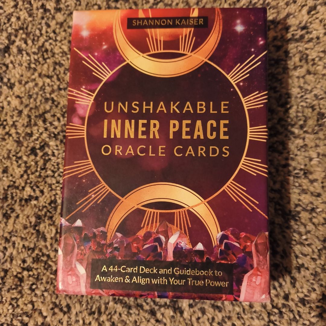 Unshakable Inner Peace Oracle Cards
